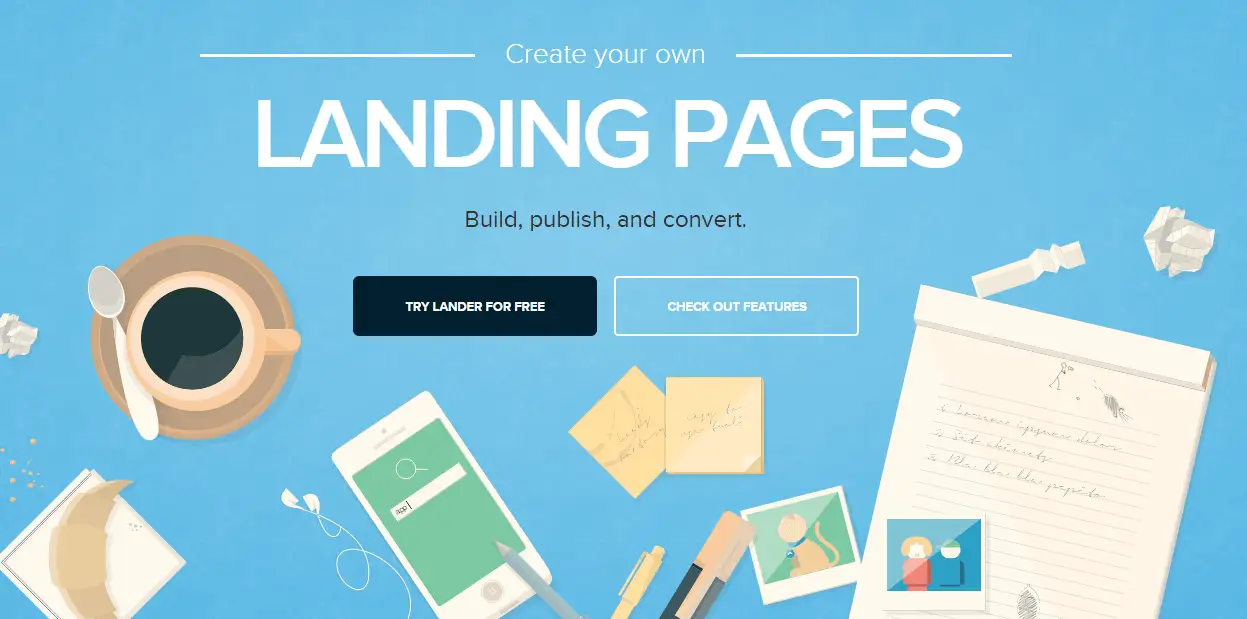 Lander website 