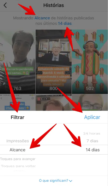 Analytics Stories Insta