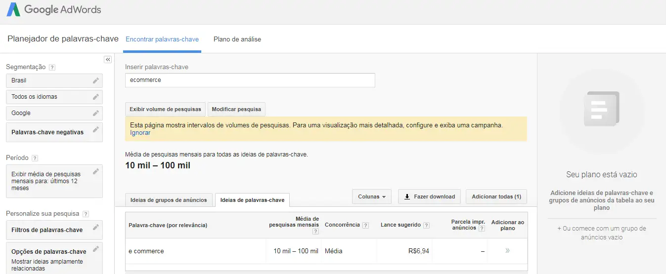 Planejador