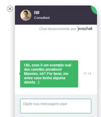 O que um chat precisar ter
