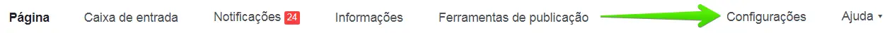 Configurações