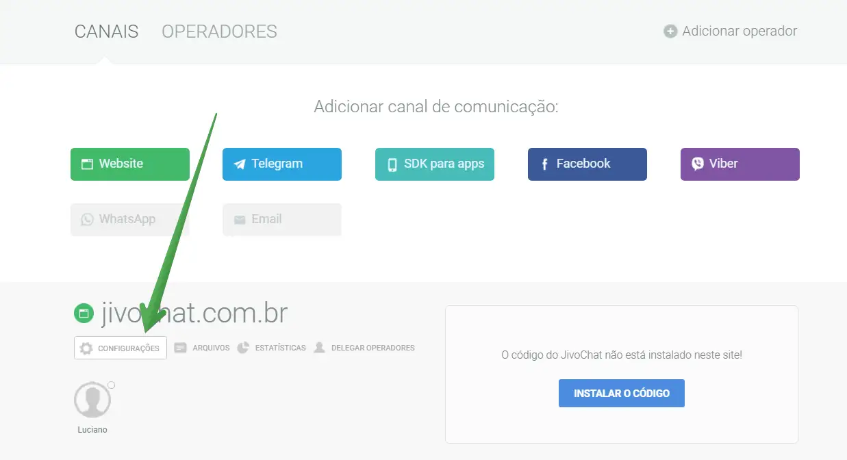 Configuracoes
