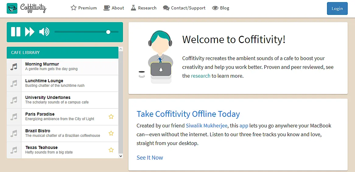 Coffitivity