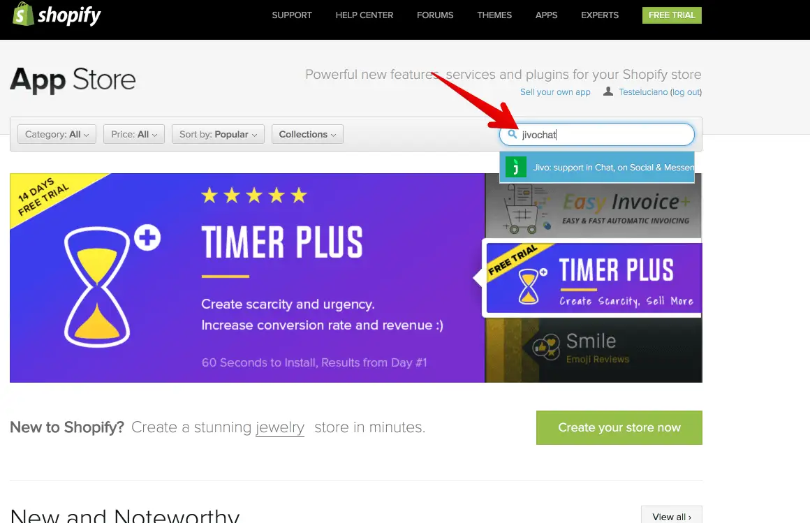 Marketplace Shopify