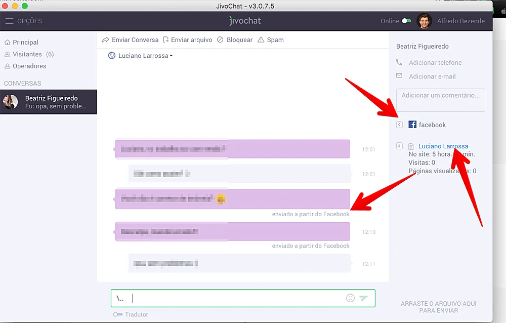 Facebook JivoChat