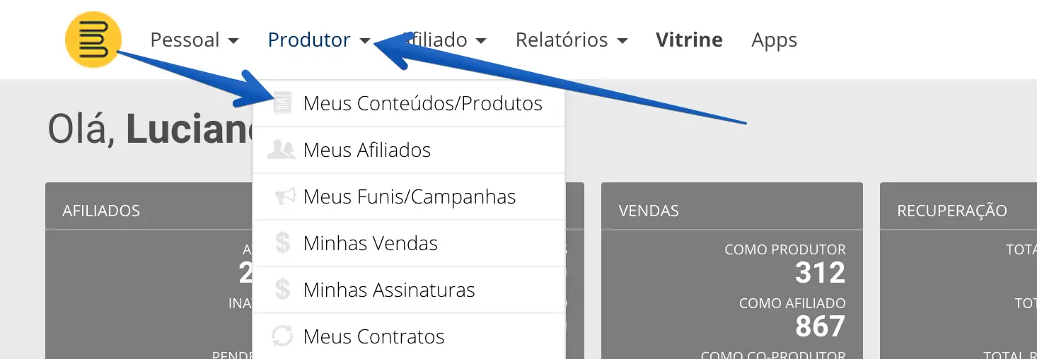 Meus Produtos Eduzz