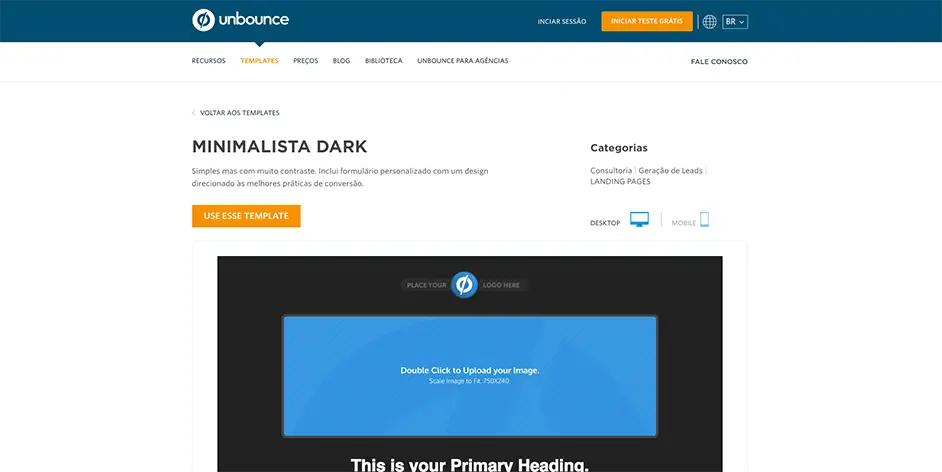 Minimalista Dark