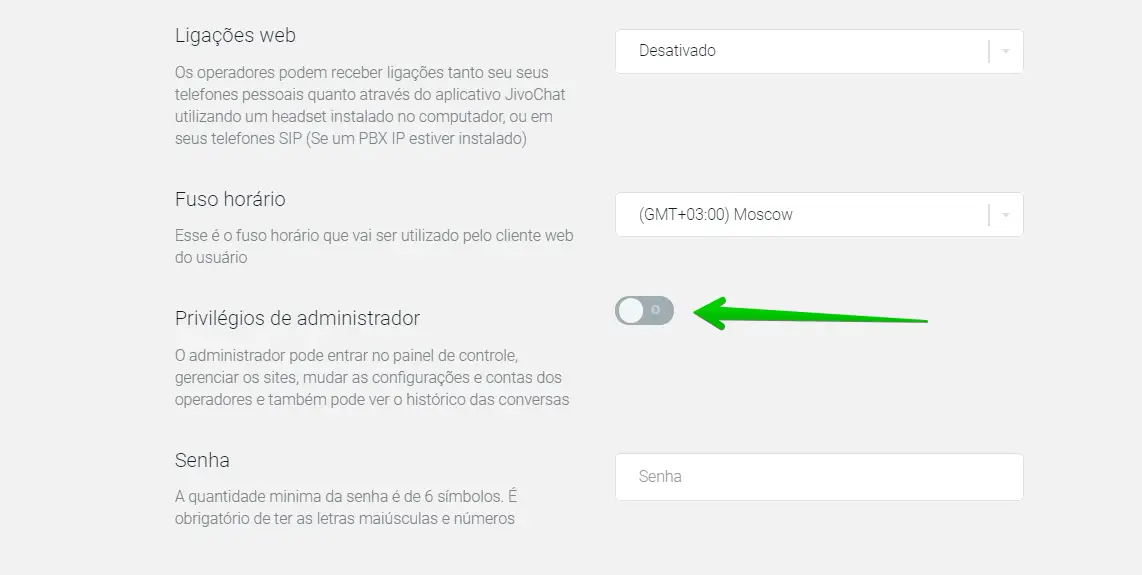 Privilégios