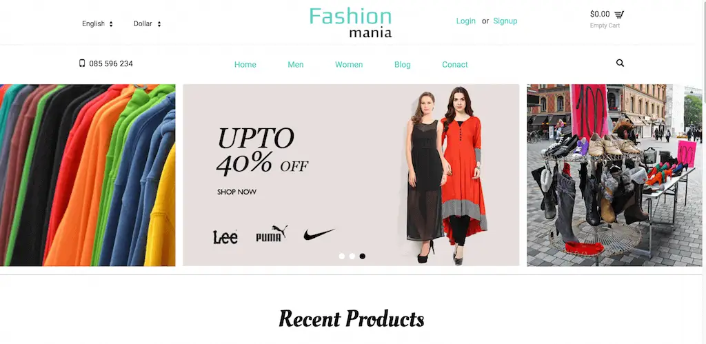 Imagen de la plantilla Fashion Mania