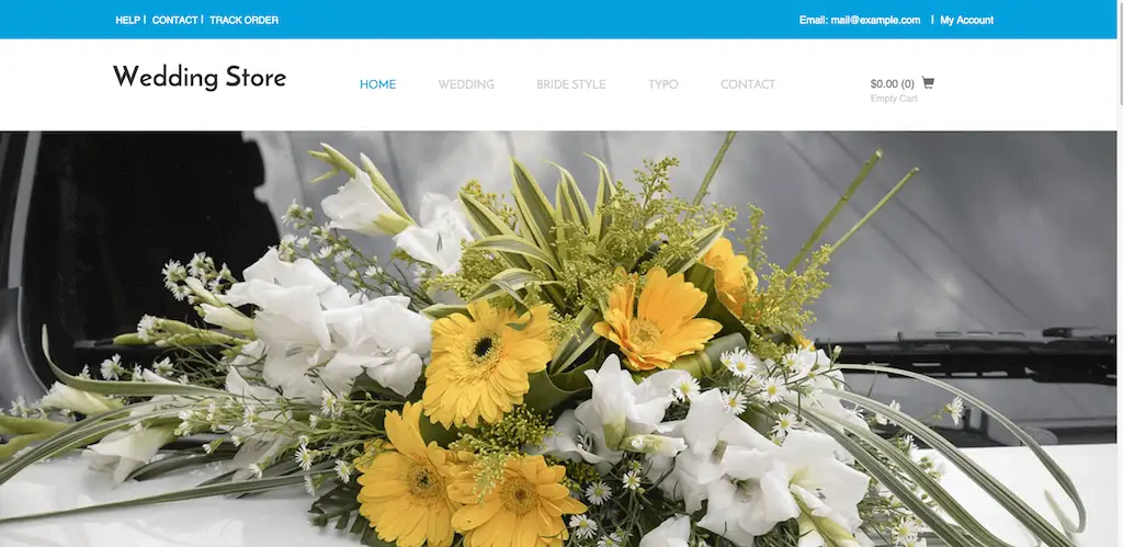 Imagen de la plantilla Wedding Store