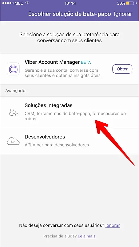 Soluções integradas