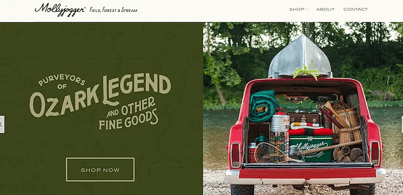 Mollyjogger home page