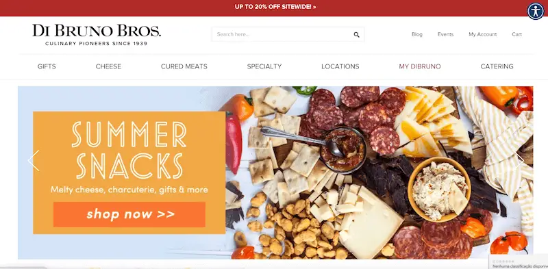 Di Bruno Bros home page