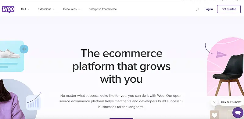 WooCommerce home page