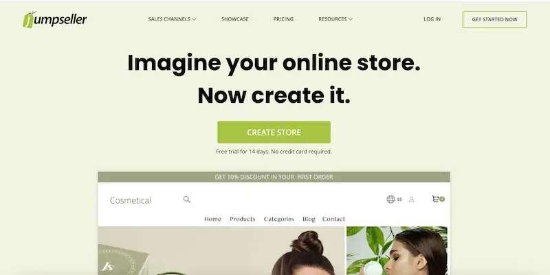 Jumpseller page