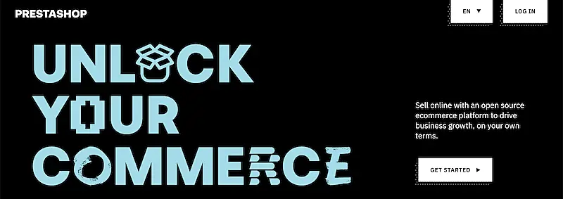 Prestashop home page