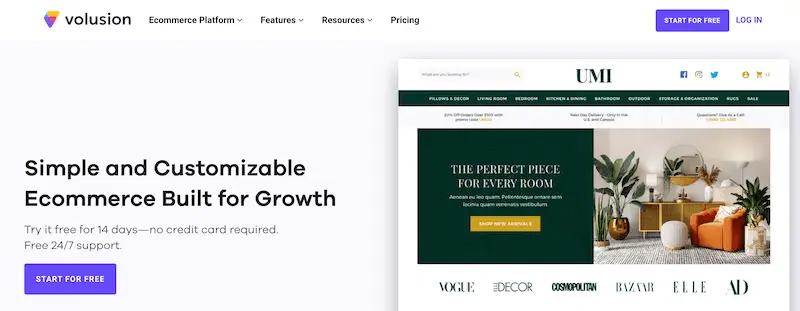 How to make a website - Volusion Volusion website