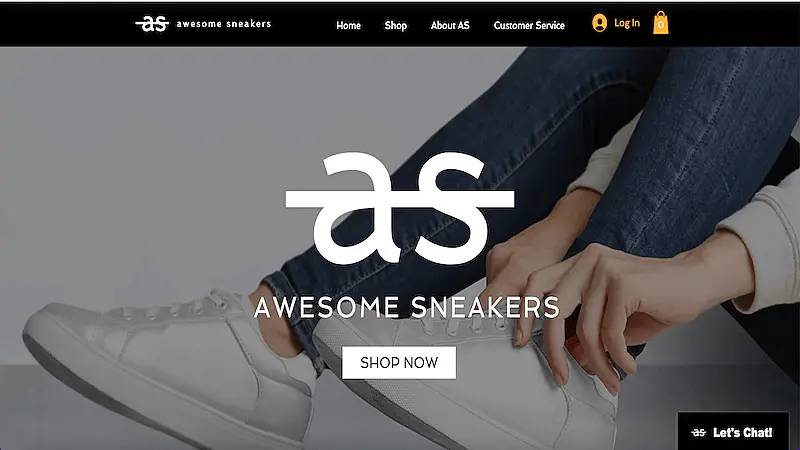Awesome Sneakers template