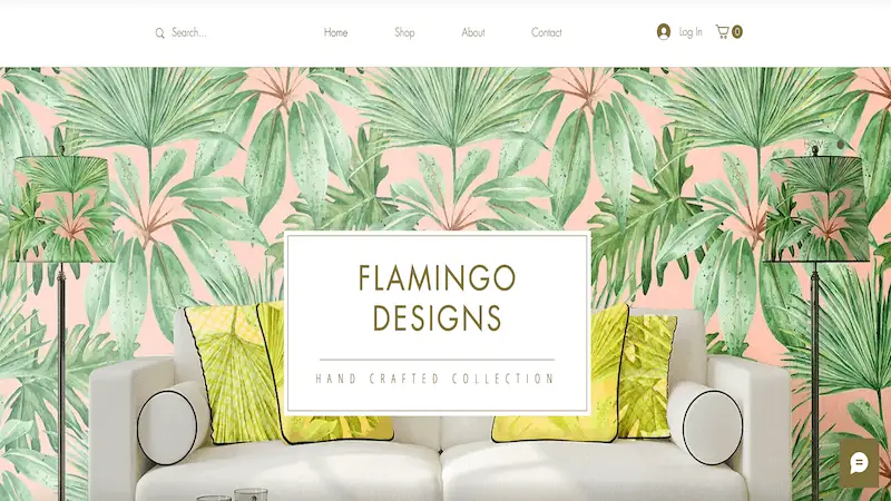 Flamingo Designs template