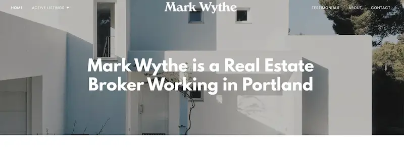 Free website templates - Mark Wythe Mark Wythe template