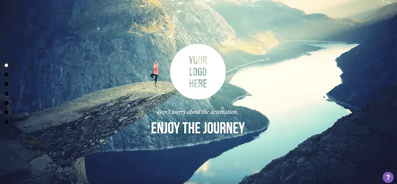 Free website templates - Perspective Perspective template