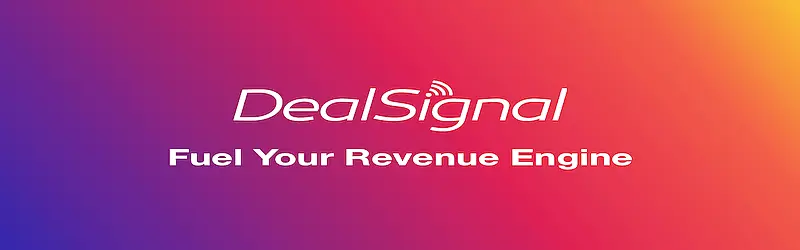 DealSignal's logo, under it is written "Fuel your revenue engine".