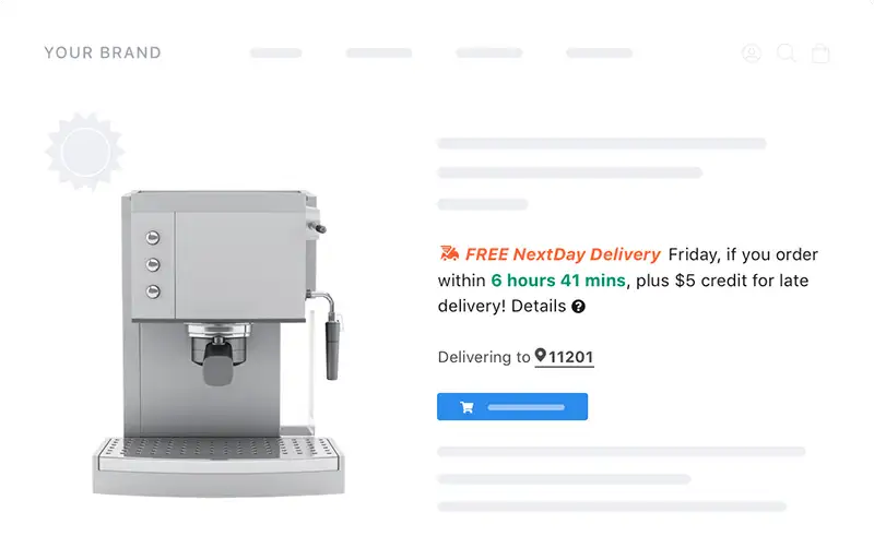 NextDay delivery