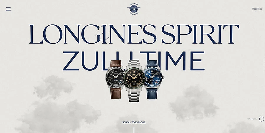 Zulu Longine home page