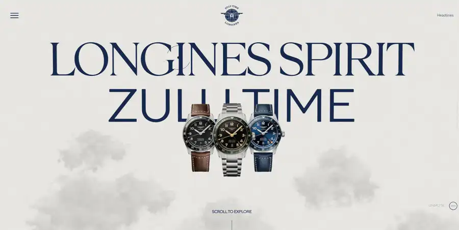 Zulu Longine home page