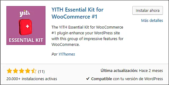 Yith Essential Kit para Woocommerce
