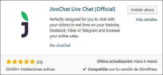 JivoChat para WooComerce