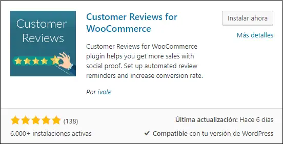 Customer Reviews for WooCommerce