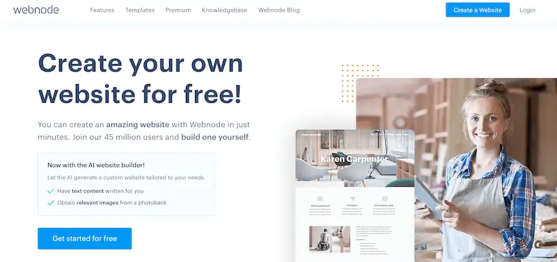 Webnode page