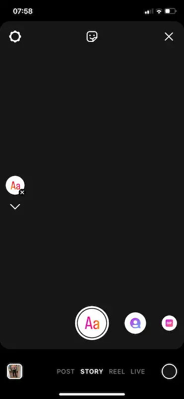 How to add music to instagram post 1 Instagram story screen