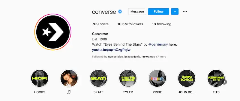 Converse highlight covers