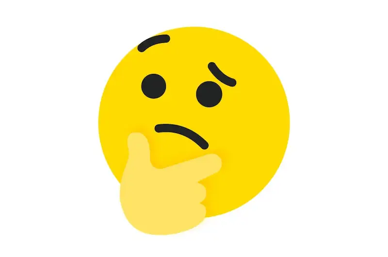 Thinking TikTok Emoji