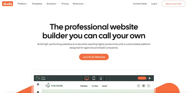 How to make a website - duda Duda website