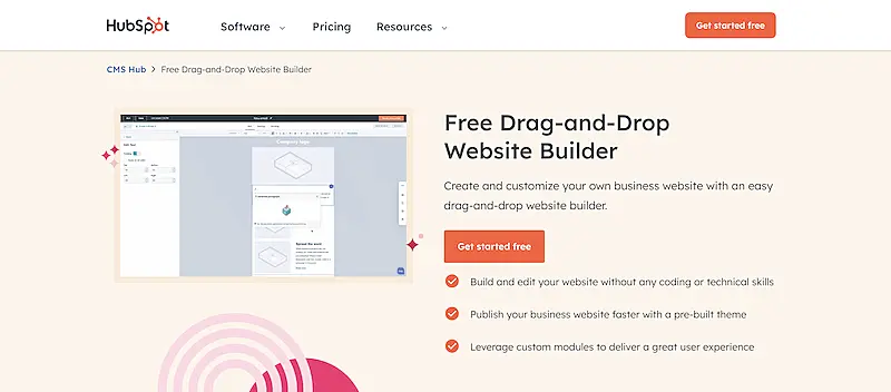 HubSpot website