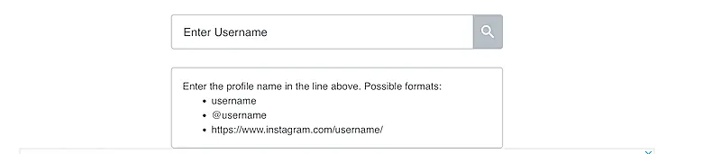 InstaStorie home page