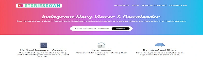 StoriesDown website
