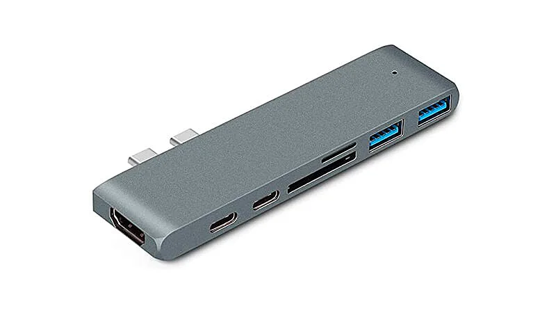 imagem de um HUB USB para Macbook da Leslie