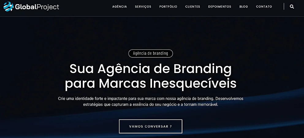 captura de tela da GlobalProject