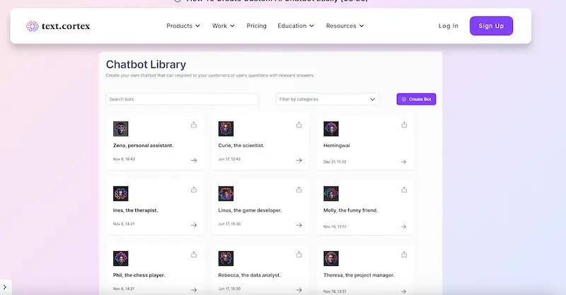 ZenoChat website