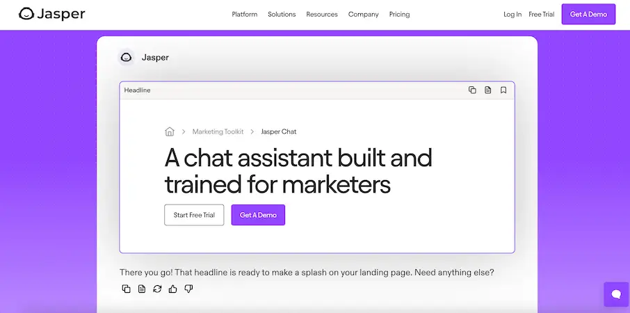 Jasper website