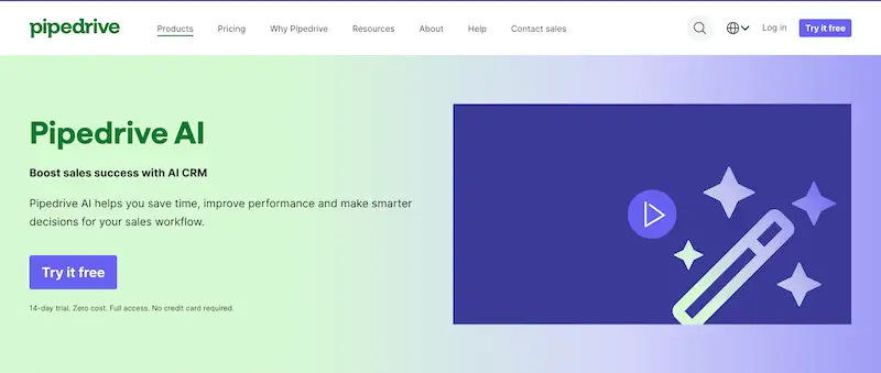 Pipedrive website