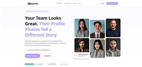 How to Create Consistent Team Photos for Your Website With AI Headshot Generators
