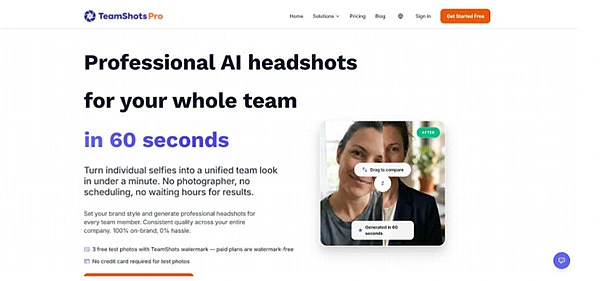 How to Create Consistent Team Photos for Your Website With AI Headshot Generators
