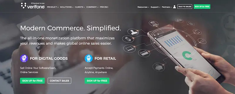 Alternatives to PayPal - Checkout 2Checkout website