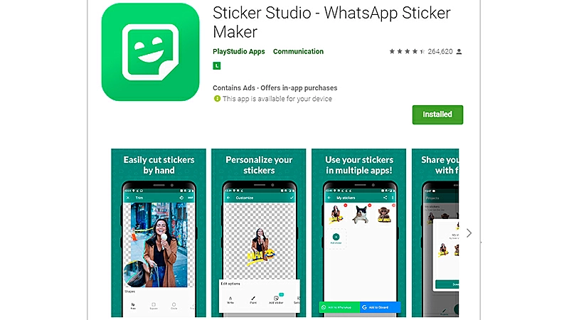 App para fazer figurinha