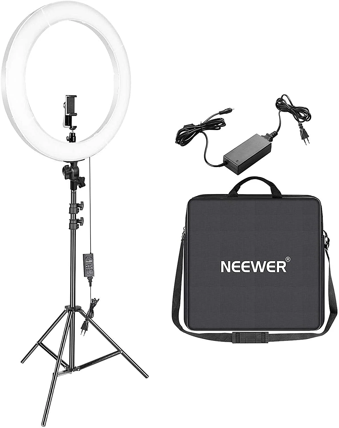 Neewer - Kit aro de luz LED de 53cm